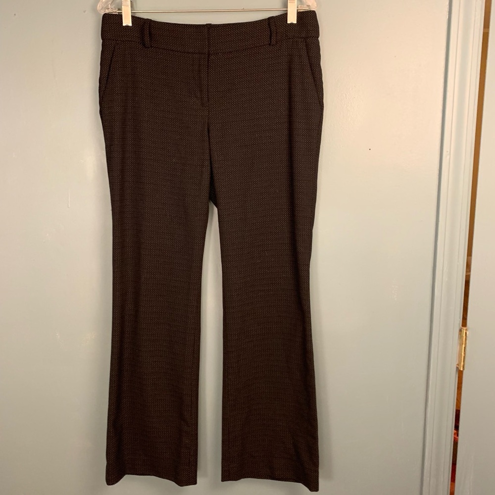 🤍 Ann Taylor Loft Dark Navy Blue Pants Marisa Bootcut 8P